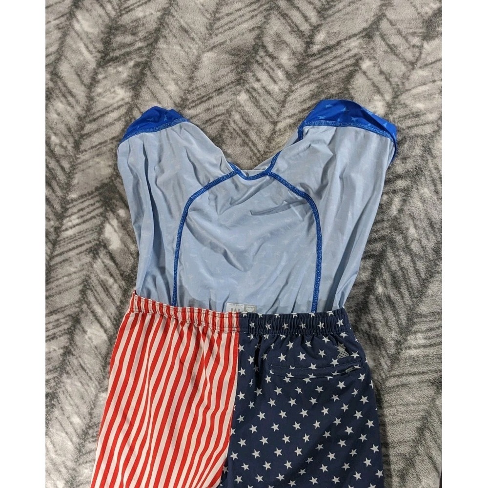 Chubbies American Flag 7" Performance Training Brief Lined Shorts USA Men Medium - Picture 4 of 14